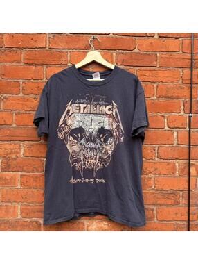 Metallica wherever I may roam tour t shirt 2012 L